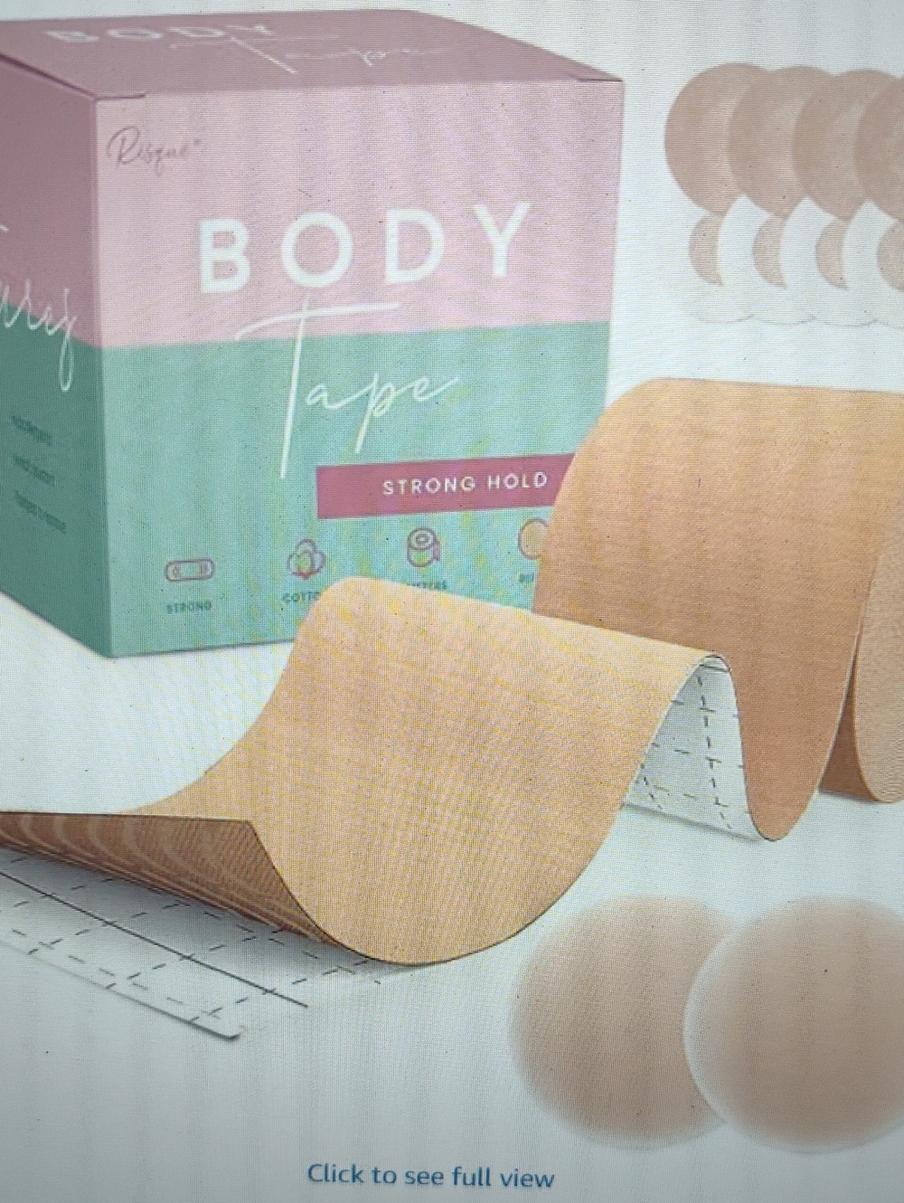 Risque Boob Tape Strong Hold Skin Tone Adhesive Tape for Women NWT
